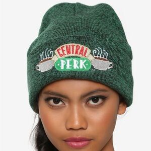 Friends Central Perk Coffee Cuffed Beanie Hat